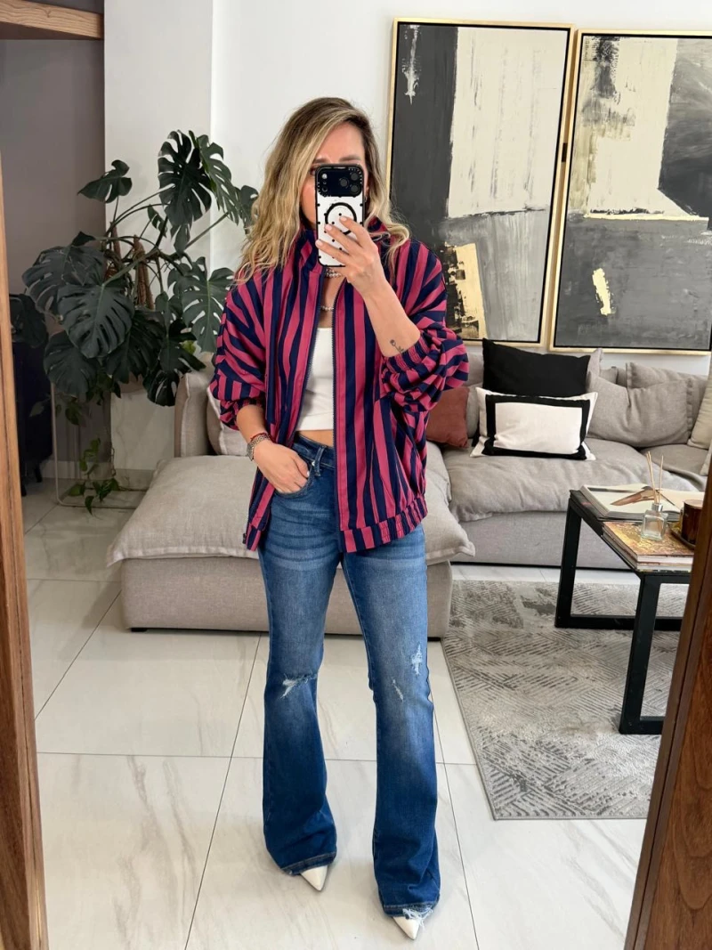 Chaqueta rayas 