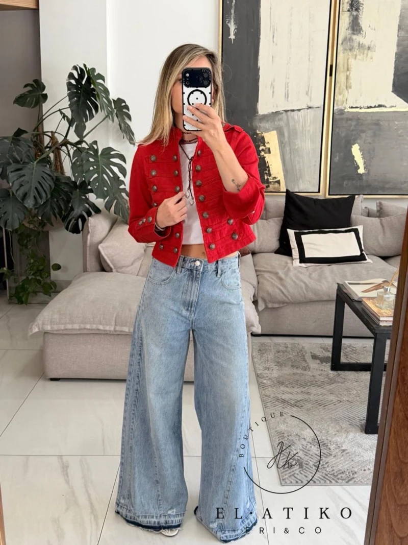 Jeans desbastillados