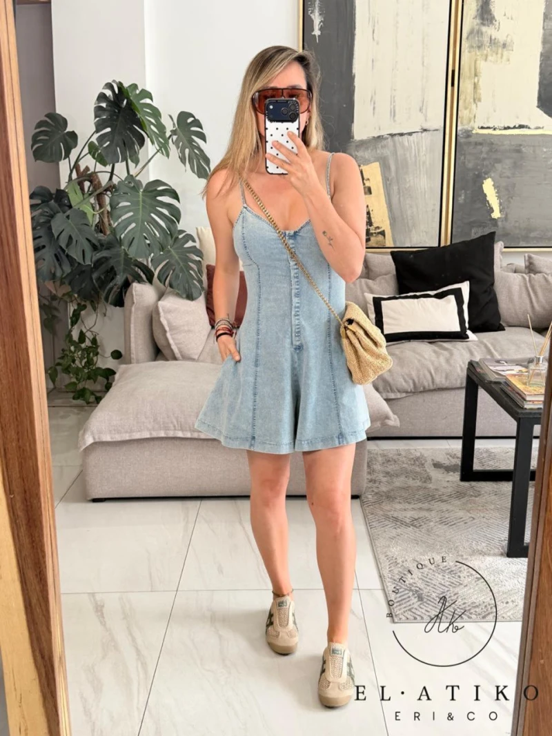 Romper de mezclilla
