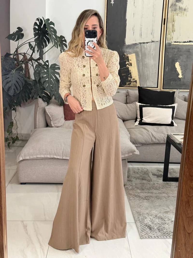 Pantalón raya gis