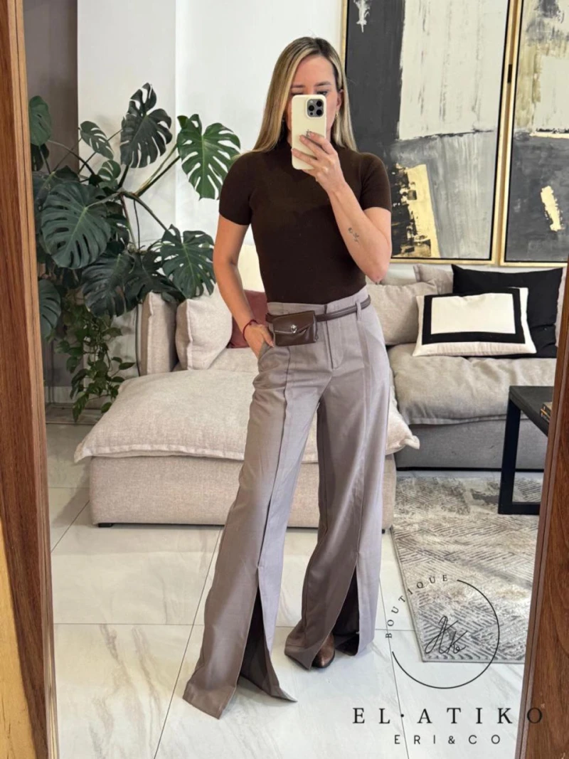 Pantalon cinto con bolsa