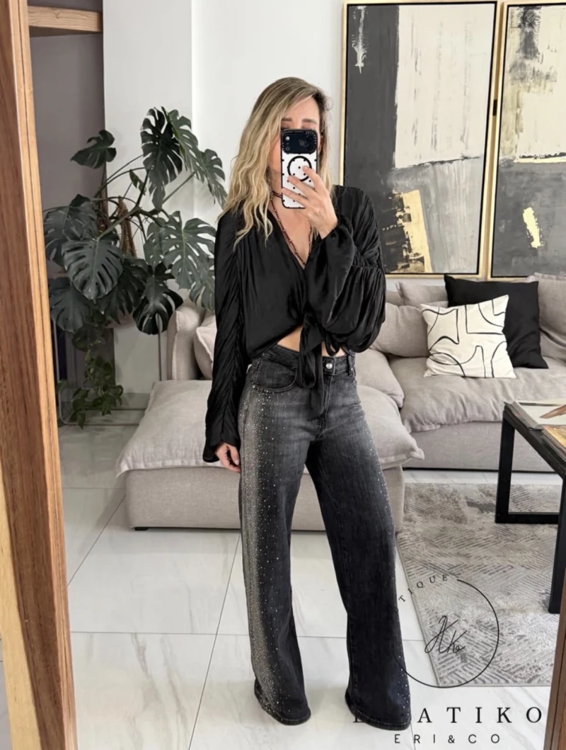 Jeans brillos 