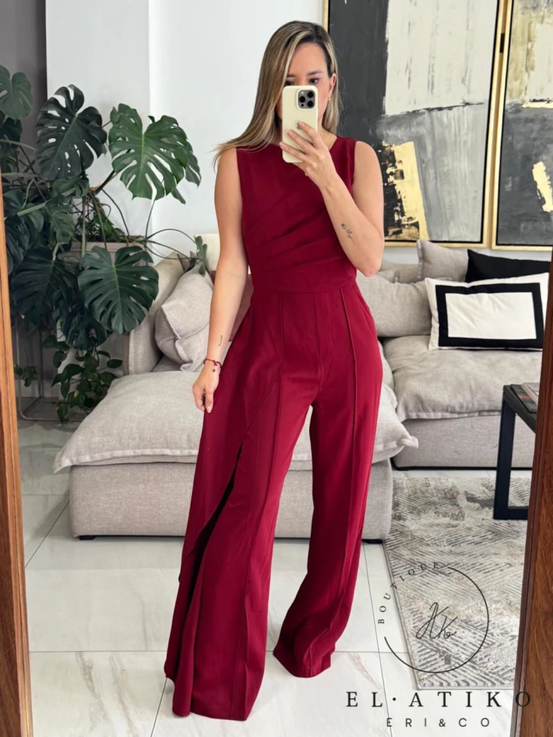 Jumpsuit rojo