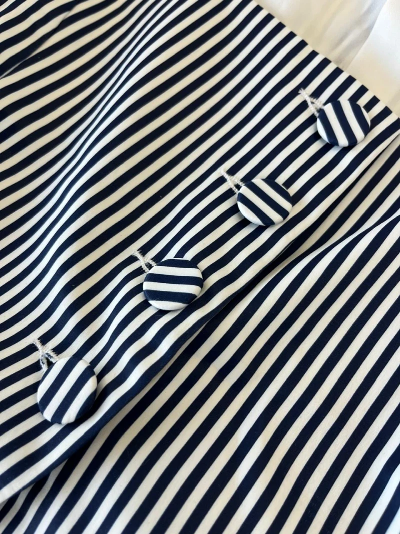 Set Chaleco y Short Rayas