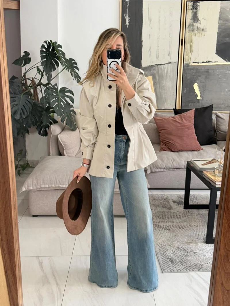 Chaqueta gabardina 
