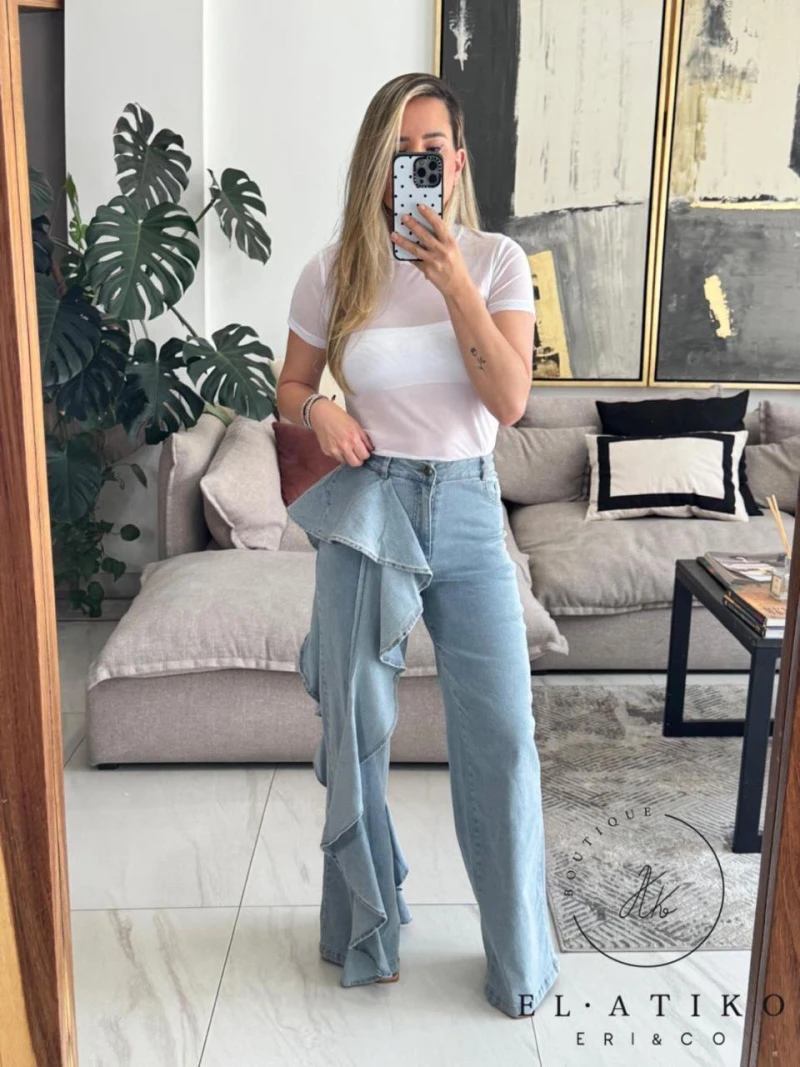 Jeans Escarola