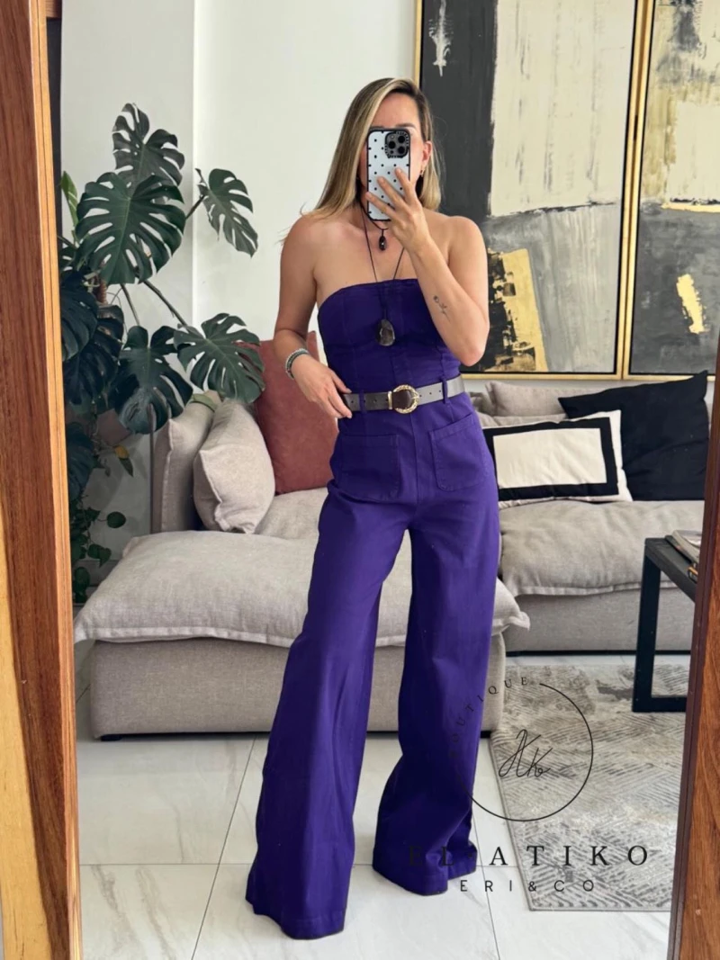 Jumpsuit morado