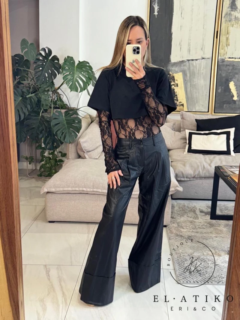 Pantalon vinil con valenciana