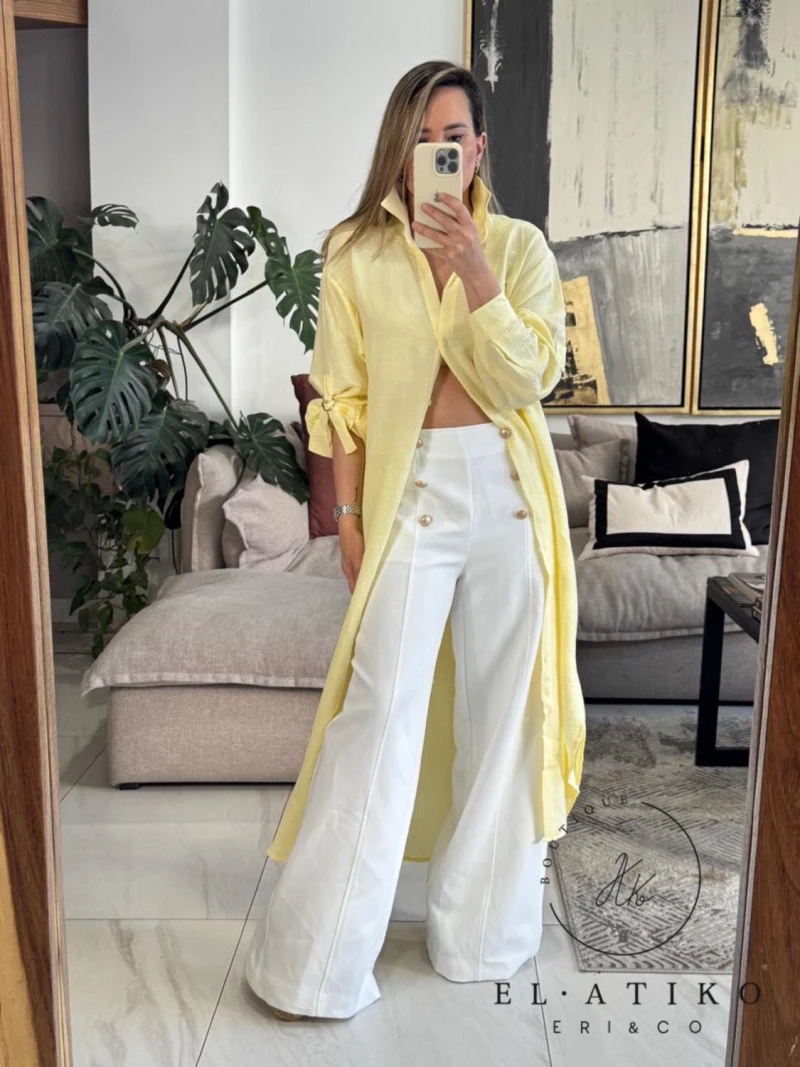 Blusón butter yellow